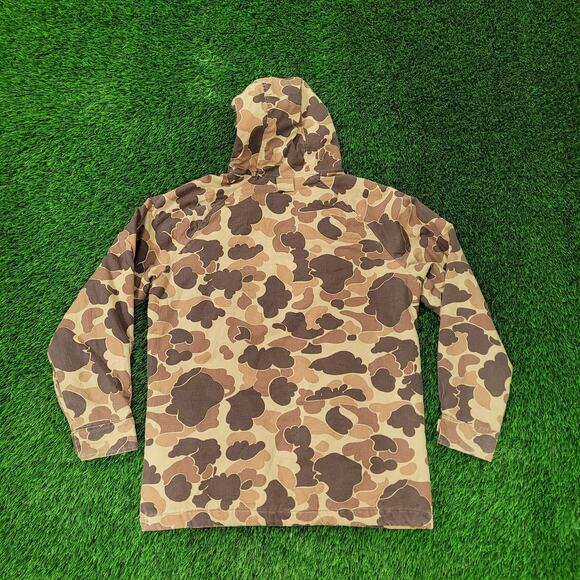 Vintage 80s Field-Line Camo Jacket Medium 23x29 Duck Hunting - Picture 2 of 16